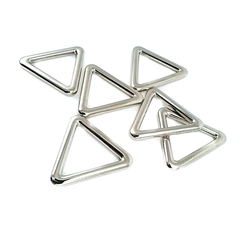 Triangle Rings Triangle Ring 2 cm Metal Frame Buckle